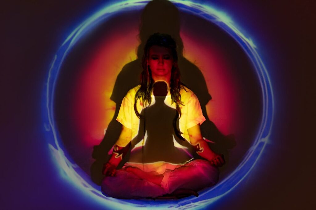 Chakra meditation,Shamanic healing with Ayahuasca